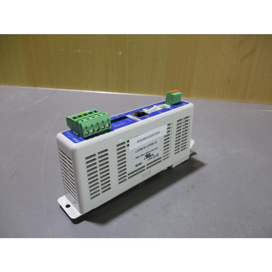 中古 SMC LECPMJTD-LEPS6K-50 ステップモータコントローラ CC