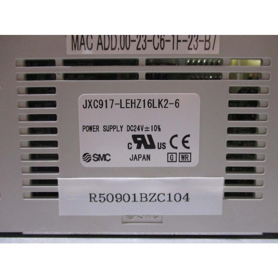 中古 SMC JXC917-LEHZ16LK2-6 ステップモータコントローラ JXC91シリーズ(R50901BZC104 ...