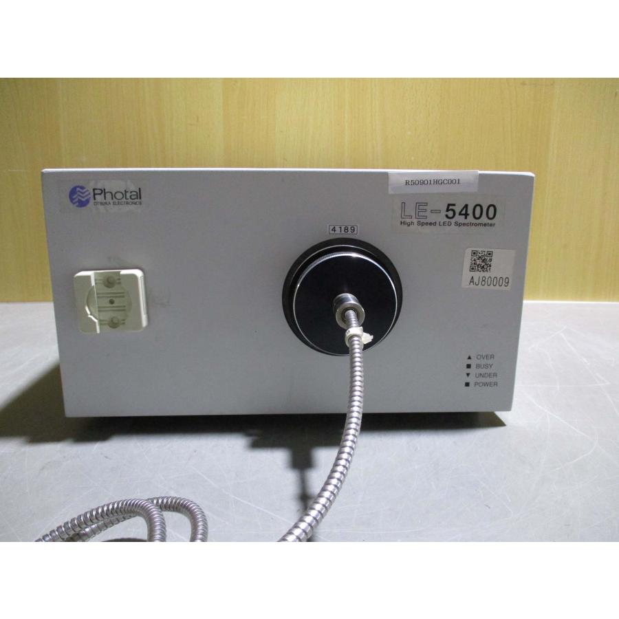 中古 Photal OTSUKA LE-5400 高速LED光学特性モニター 通電OK 中古 Photal OTSUKA LE-5400 高速LED光学特性モニター 通電OK