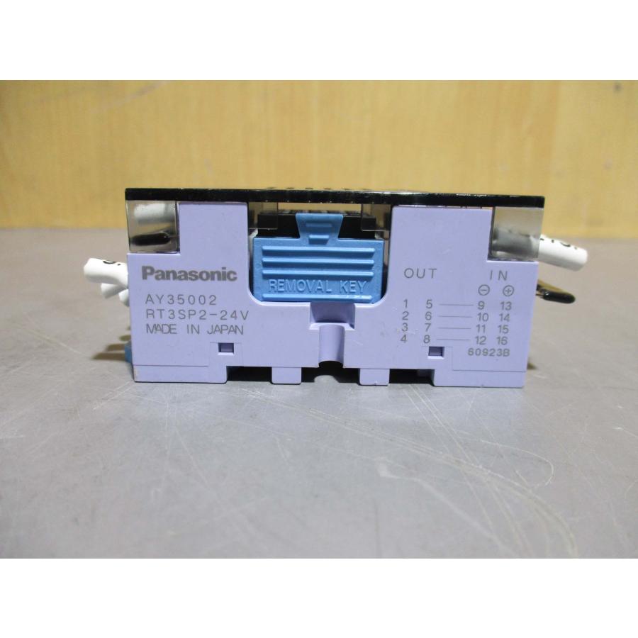 中古 PANASONIC AY35002 RT3SP2-24V ユニットリレー 16個