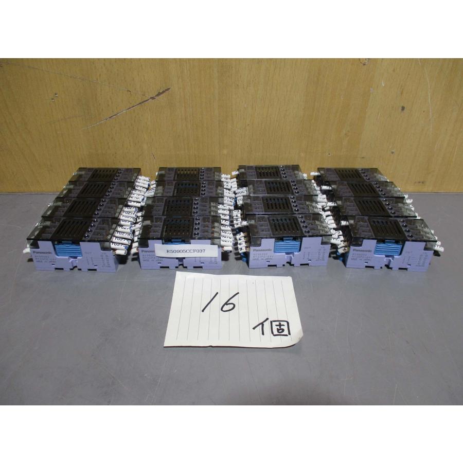 中古 PANASONIC AY35002 RT3SP2-24V ユニットリレー 16個