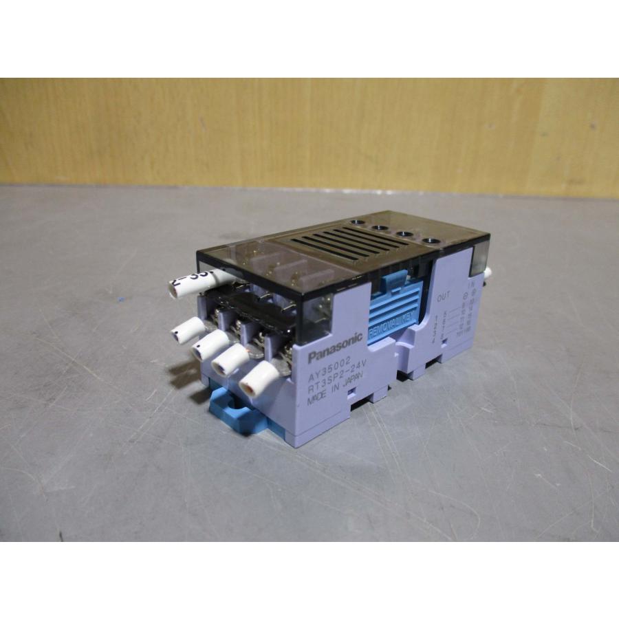中古 PANASONIC AY35002 RT3SP2-24V ユニットリレー 16個