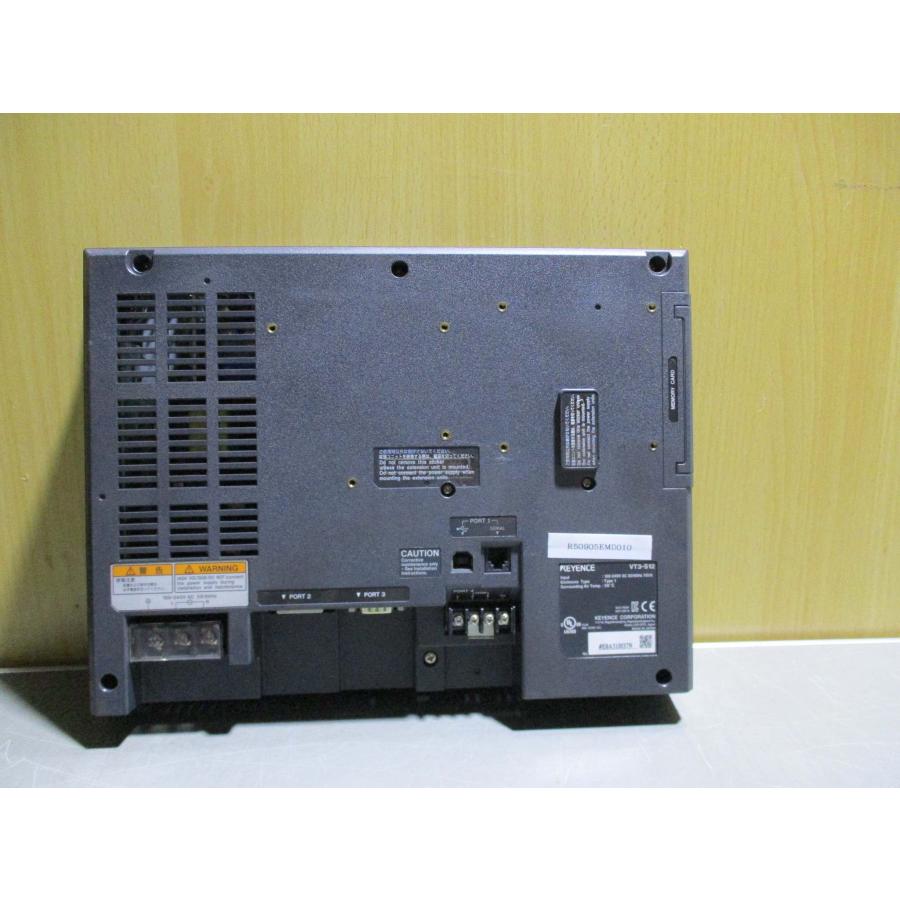 中古 KEYENCE VT3-S12 タッチパネル 通電OK(R50905EMD010