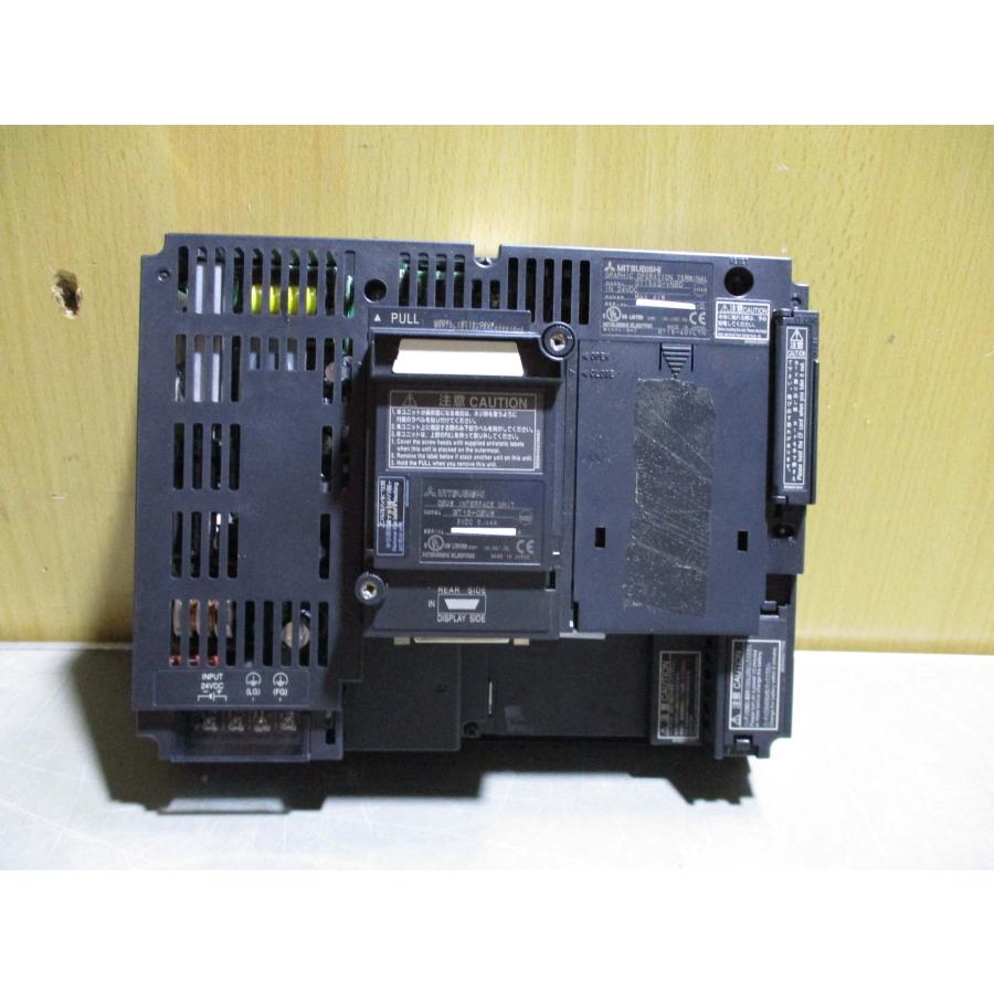 中古 MITSUBISHI GRAPHIC OPERATION TERMINAL GT1562-VNBD/QBUS