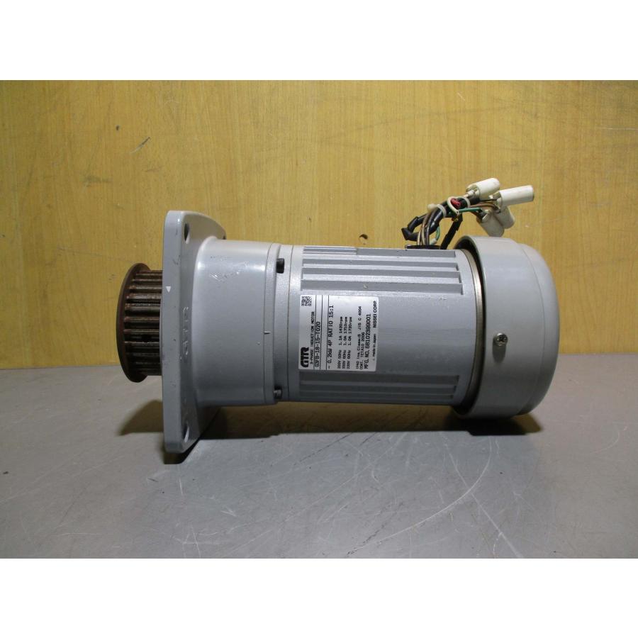 中古 NISSEI GTR 3相インダクションモーター G3FB-18-15-T020 0.2KW