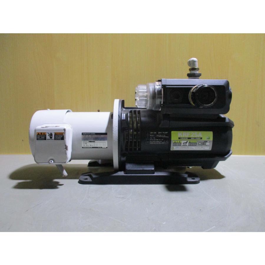 中古 ORION DRY-PUMP KRF25A-V-01 ドライポンプ/ AEMFL514PK002 ＜送料