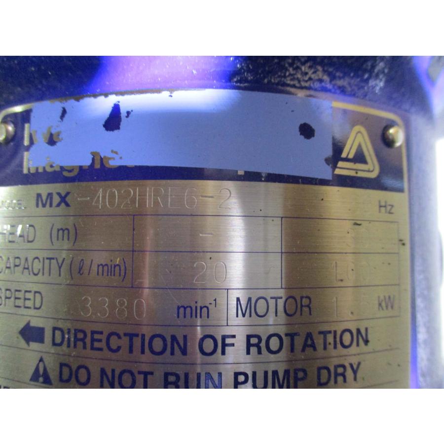 中古 IWAKI MAGNET PUMP?MX-402HRE6-2?/TOSHIBA IK(R50908JED006 中古 IWAKI MAGNET PUMP?MX-402HRE6-2?/TOSHIBA IK(R50908JED006