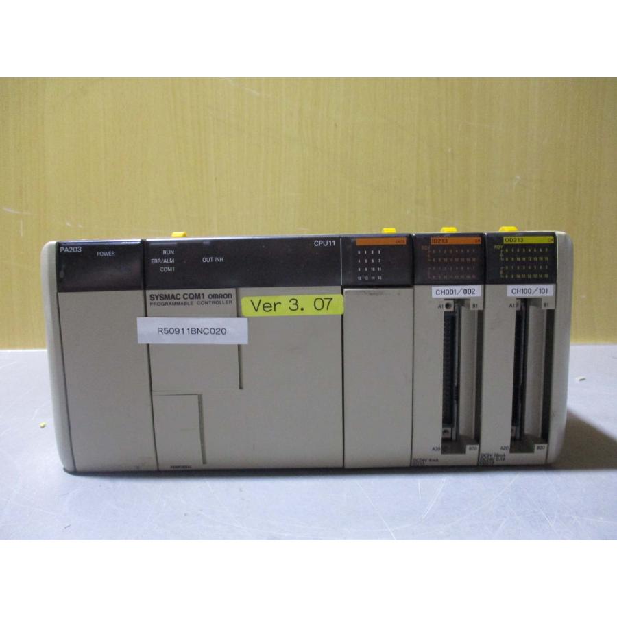 中古 OMRON PA203 CQM1 CPU11 ID213 OD213(R50911BNC020 中古 OMRON PA203 CQM1 CPU11 ID213 OD213(R50911BNC020