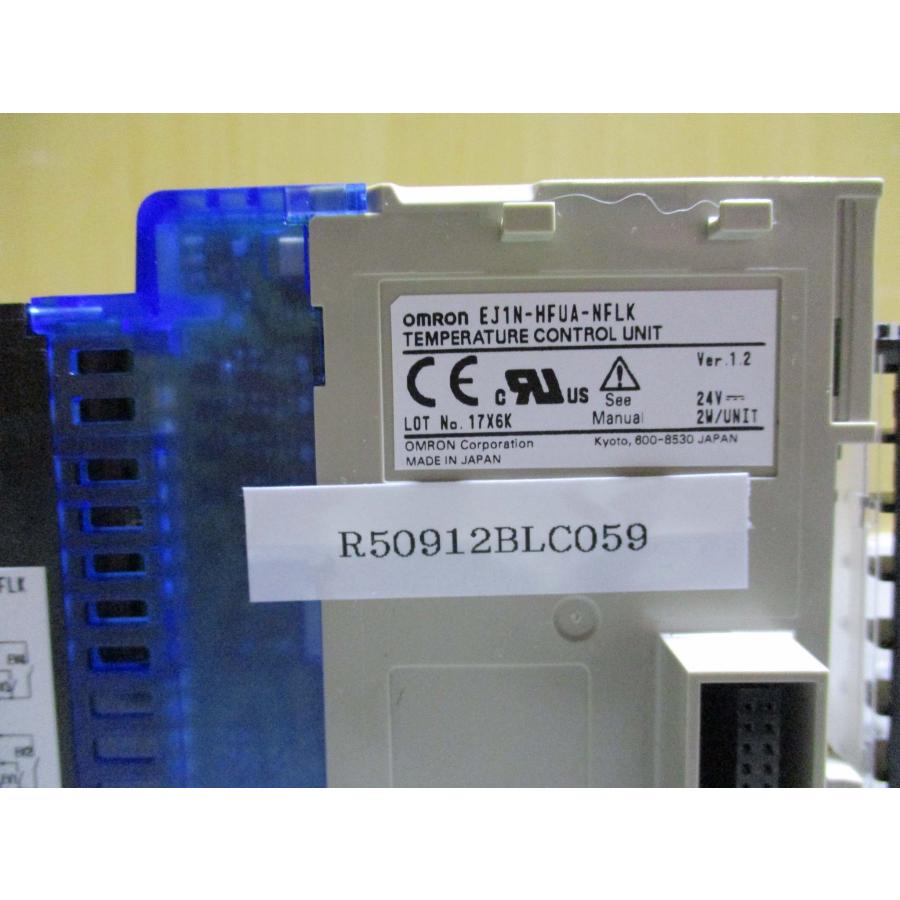 中古 OMRON TEMPERATURE CONTROL UNIT EJ1N-HFUA-NFLK 温度調節計 基本 