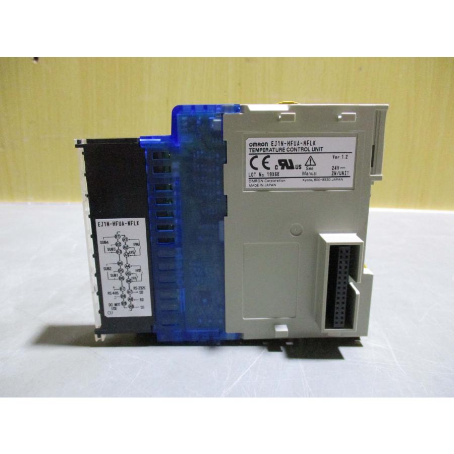 中古 OMRON TEMPERATURE CONTROL UNIT EJ1N-HFUA-NFLK 温度調節計 基本 