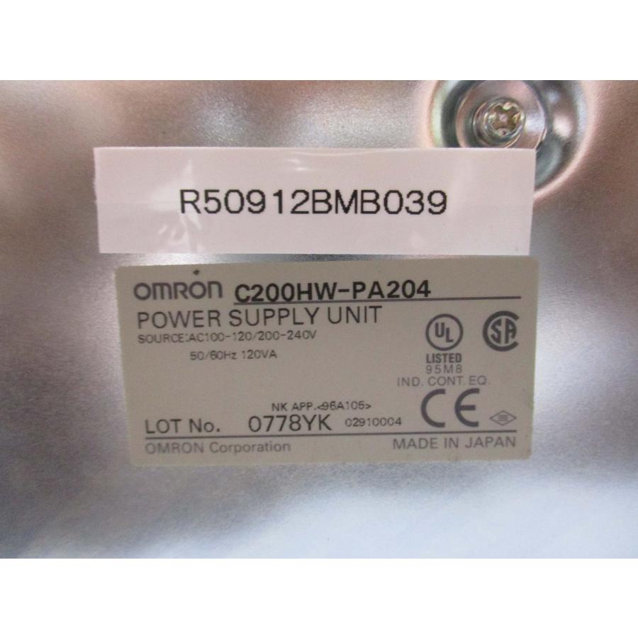 中古 OMRON POWER SUPPLY UNIT C200HW-PA204 電源ユニット AC100-120