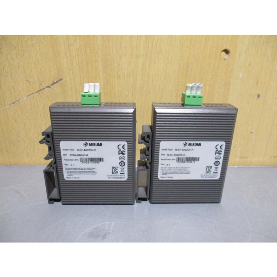 中古 MISUMI IESH-MB205-R 5/8ポートギガビットアンマネージド産業用