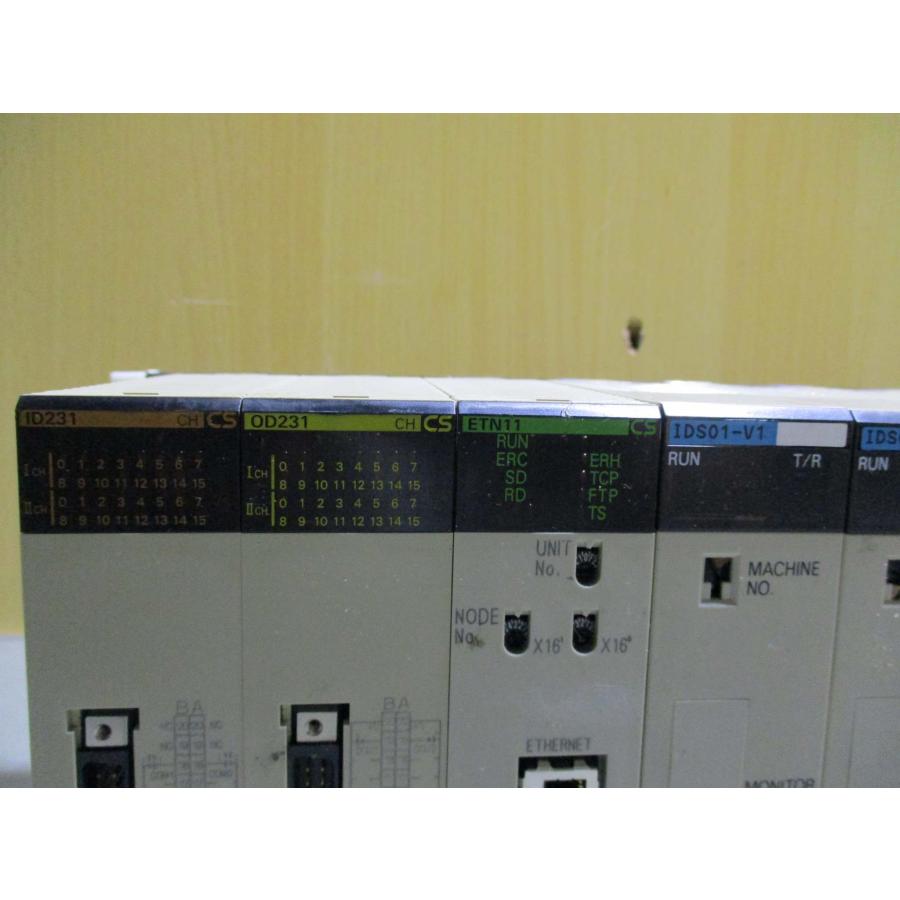 中古 OMRON CPU45-V1 SYSMAC CS1G IDS01-V1*4/ETN11/OD231/ID231 プログラマブルコントローラー(R50913BLB008)_8