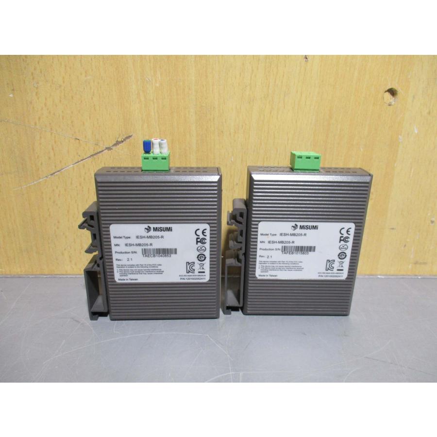 中古 MISUMI IESH-MB205-R 5/8ポートギガビットアンマネージド産業用