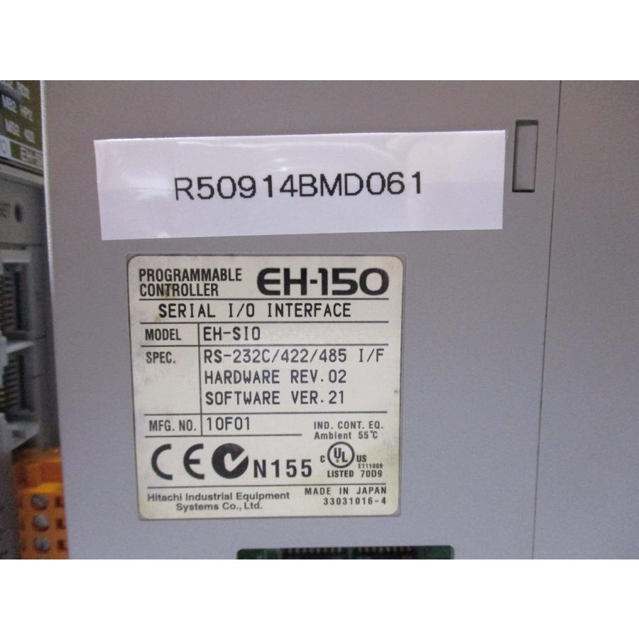 中古 HITACHI プログラマブルコントローラー EH-SIO EH-150 SERIAL I/O INTERFACE ...