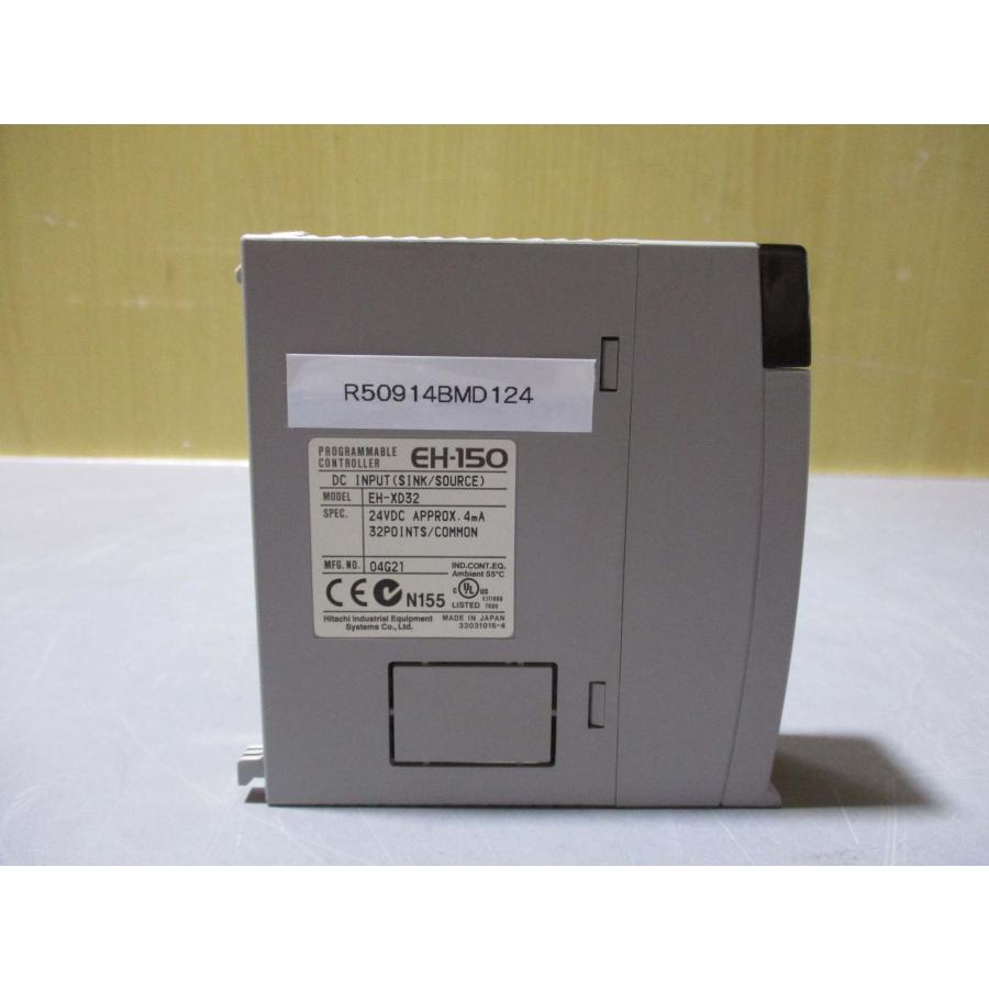 中古 HITACHI PROGRAMMABLE CONTROLLER DC INPUT EH-XD32(R50914BMD124