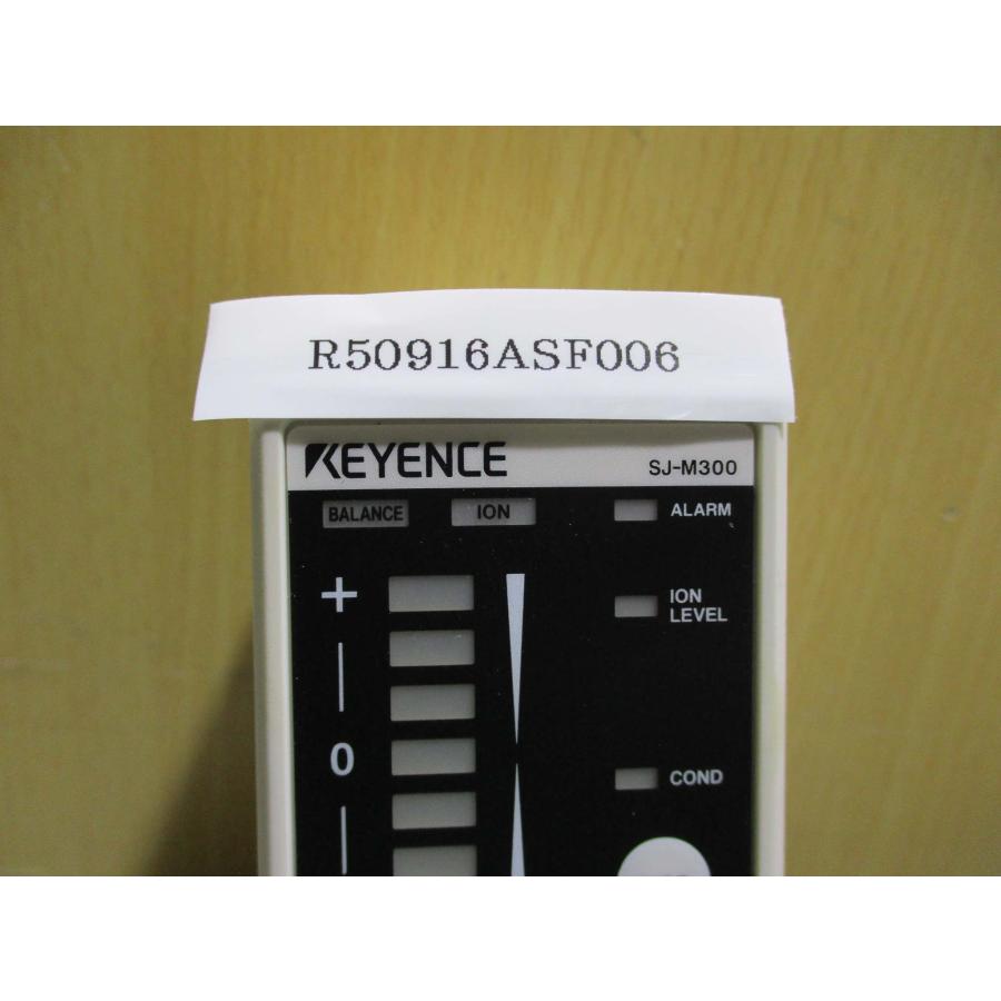 中古 KEYENCE SJ-M030/SJ-M300 イオナイザー 静電気除去装置