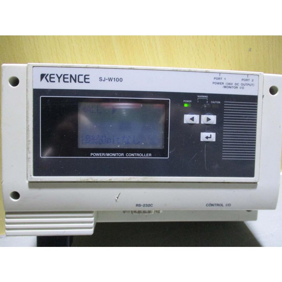 中古 KEYENCE SJ-W100 Hybrid type ultra high speed sensing ionizer＜通電ok ...