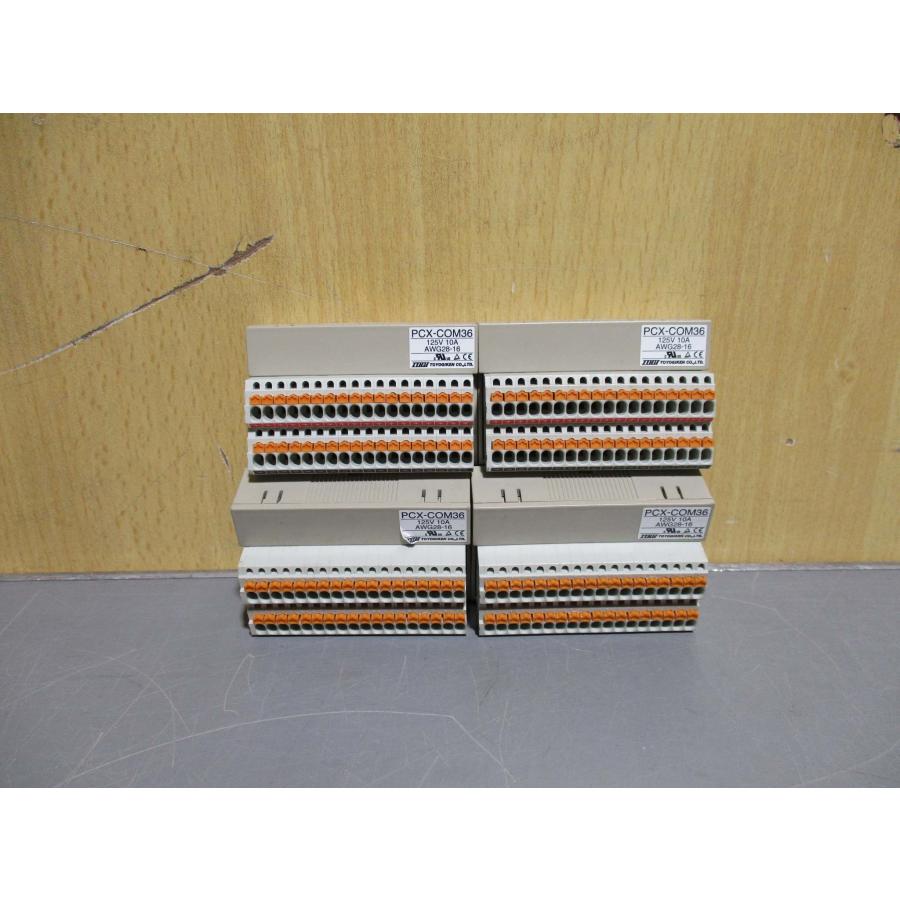 中古 TOGI PCX-COM36 コネクタ端子台 4個(R50918BEE021) : growdetrading Yahoo!ショップ ...
