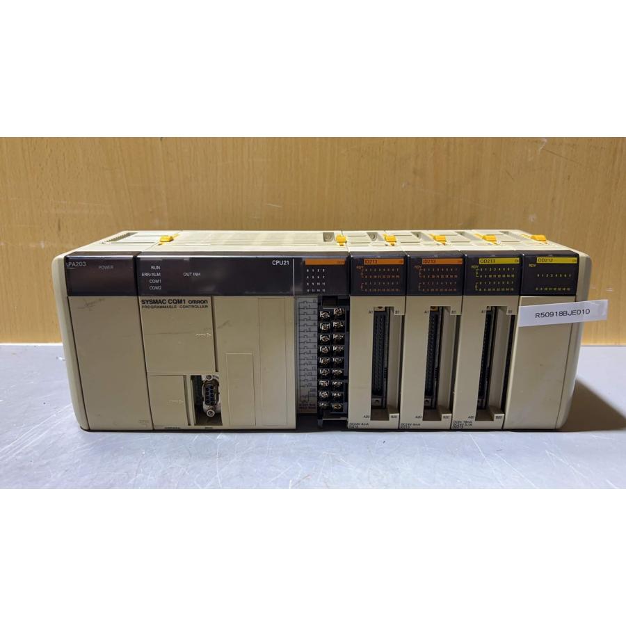 中古 OMRON PA203 CPU21 0CH ID213*2 OD213 OD212(R50918BJE010 ...