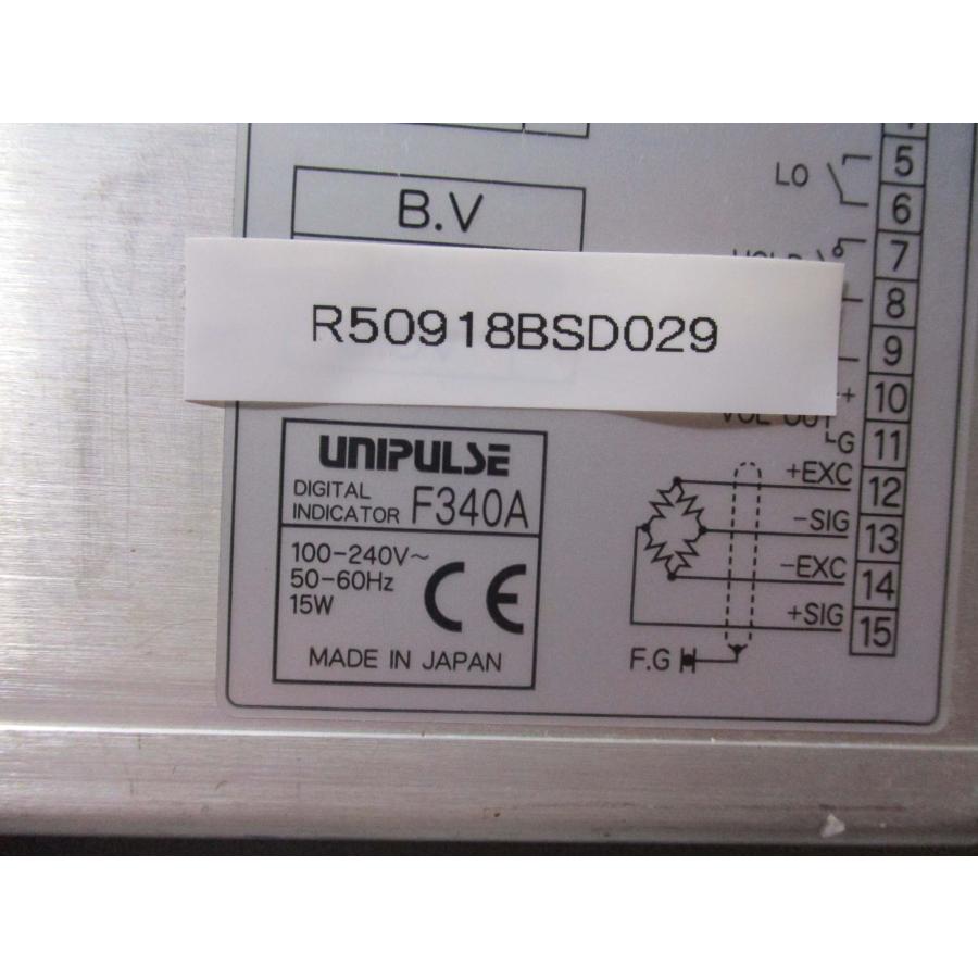 中古 Unipulse F340A デジタル インジケータ(R50918BSD029 中古 Unipulse F340A デジタル インジケータ(R50918BSD029