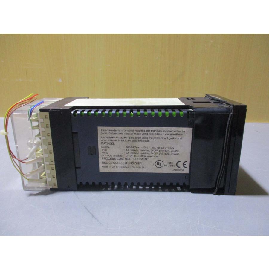 中古 EUROTSHERM 818S/0V10/NONE/DHE/DLE/L0V10/M0V10/SN/00/0/100/PA/LR/ND/E ...
