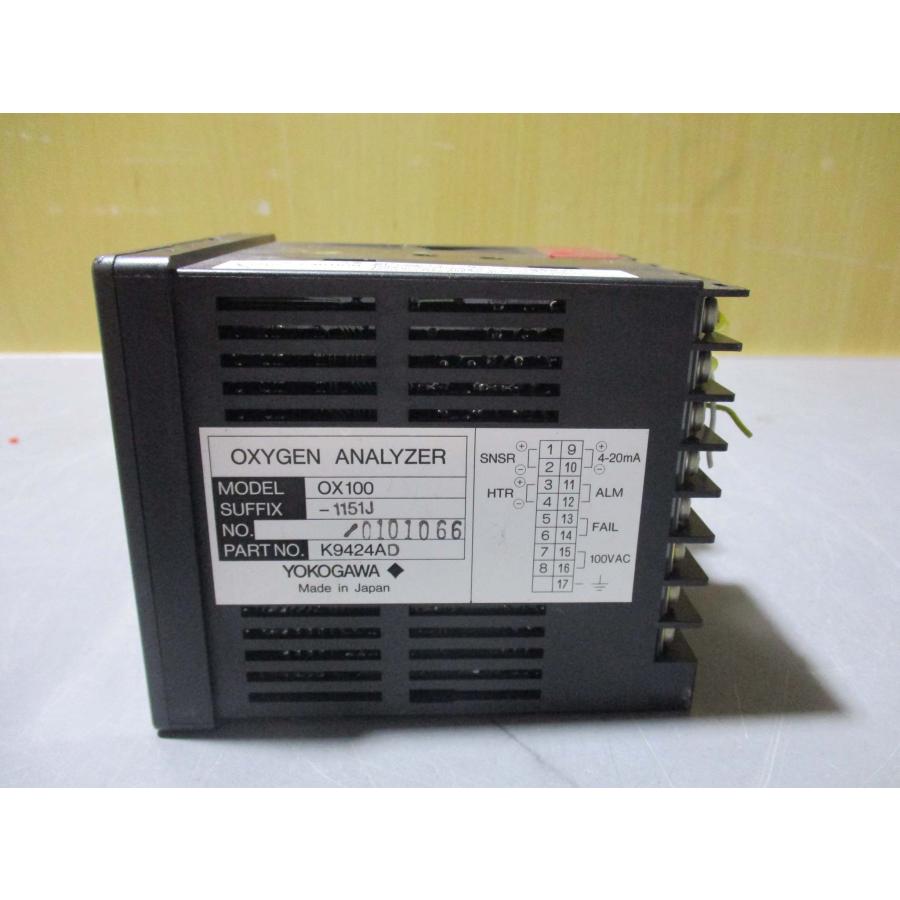中古 YOKOGAWA OX100-1151J OXYGEN ANALYZER(R50918BSE023) : growdetrading ...