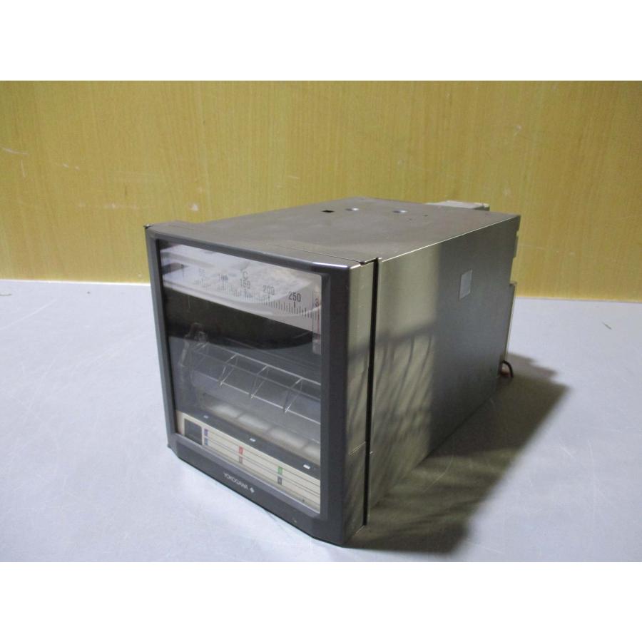 中古 YOKOGAWA チャートレコーダ 温度記録計 436506 50/60HZ 中古 YOKOGAWA チャートレコーダ 温度記録計 436506 50/60HZ
