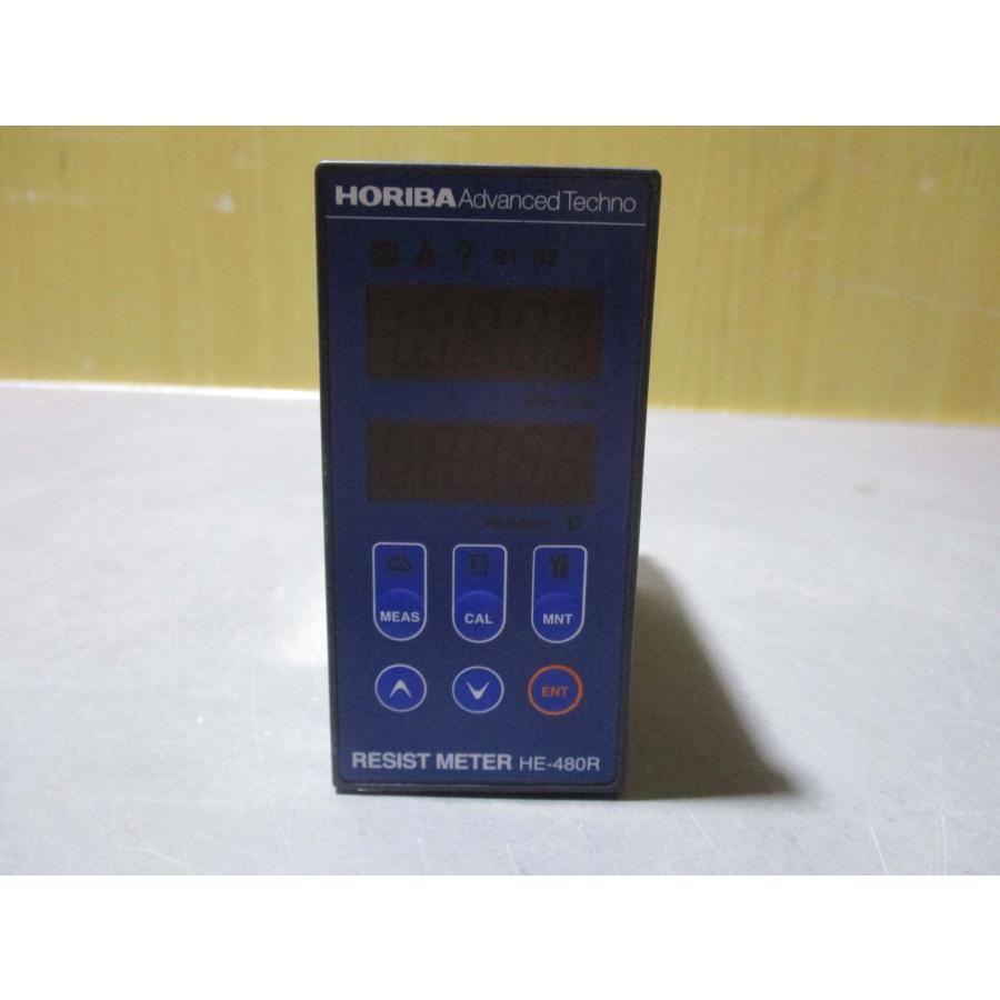 中古 HORIBA HE-480R RESIST METER 工業用比抵抗計(R50919DLD036 中古 HORIBA HE-480R RESIST METER 工業用比抵抗計(R50919DLD036