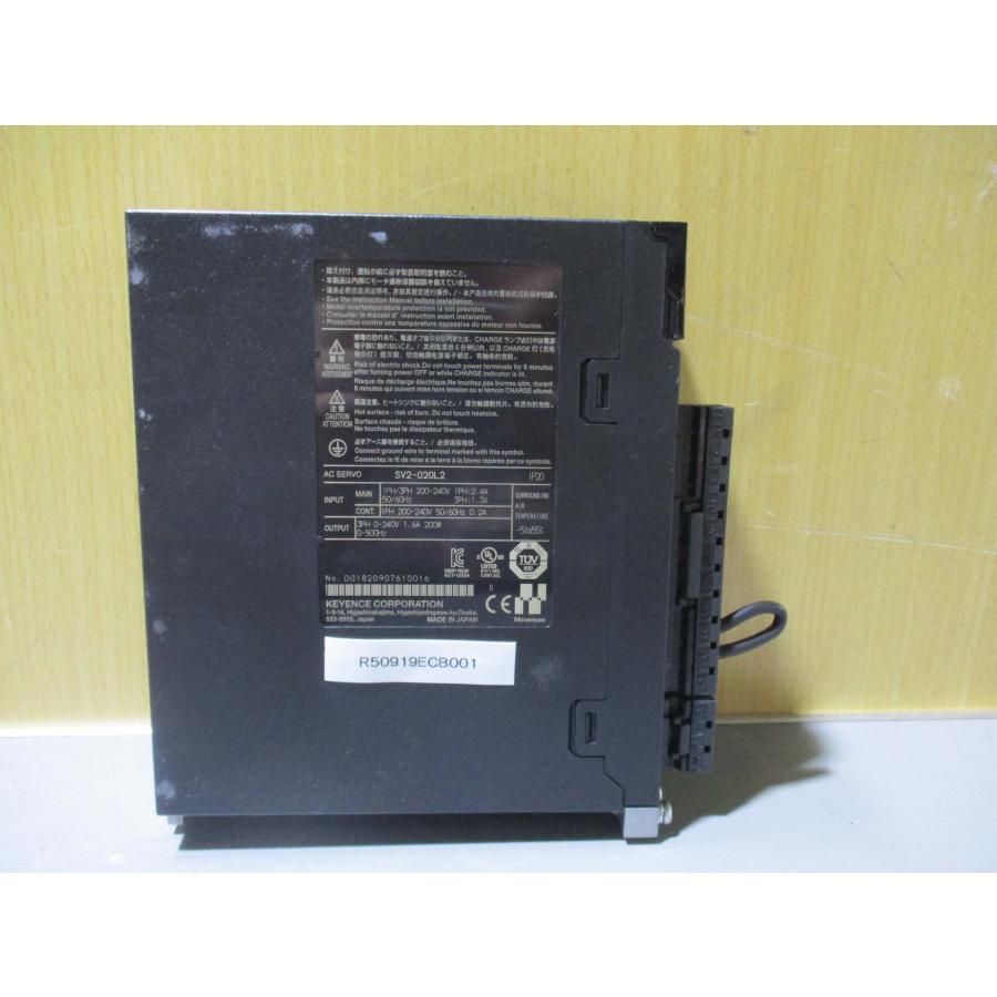 中古 KEYENCE SV2-020L2 ACサーボシステム 200Wモータ用 中古 KEYENCE SV2-020L2 ACサーボシステム 200Wモータ用