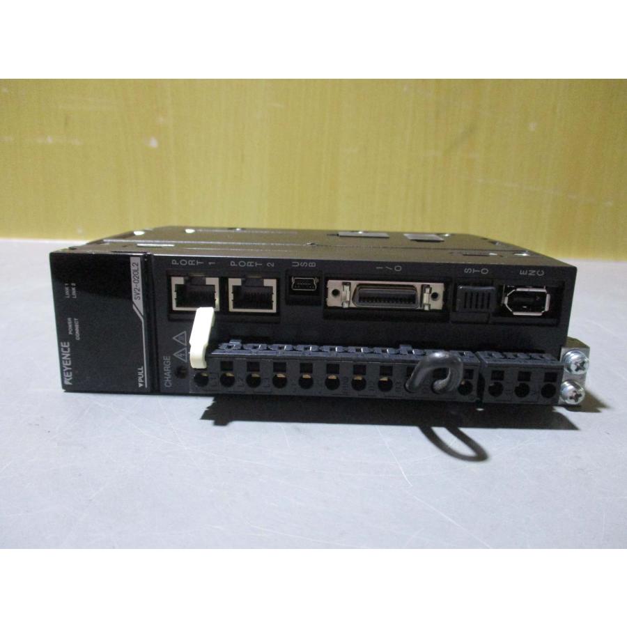中古 KEYENCE SV2-020L2 ACサーボシステム 200Wモータ用 キーエンス