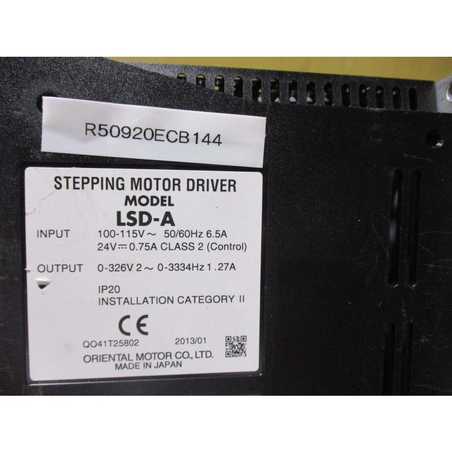 中古 ORIENTAL MOTOR STEPPING DRIVER LSD-A(R50920ECB144 中古 ORIENTAL MOTOR STEPPING DRIVER LSD-A(R50920ECB144