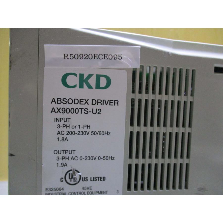 中古 CKD ABSODEX DRIVER AX9000TS-U2(R50920ECE095) : growdetrading