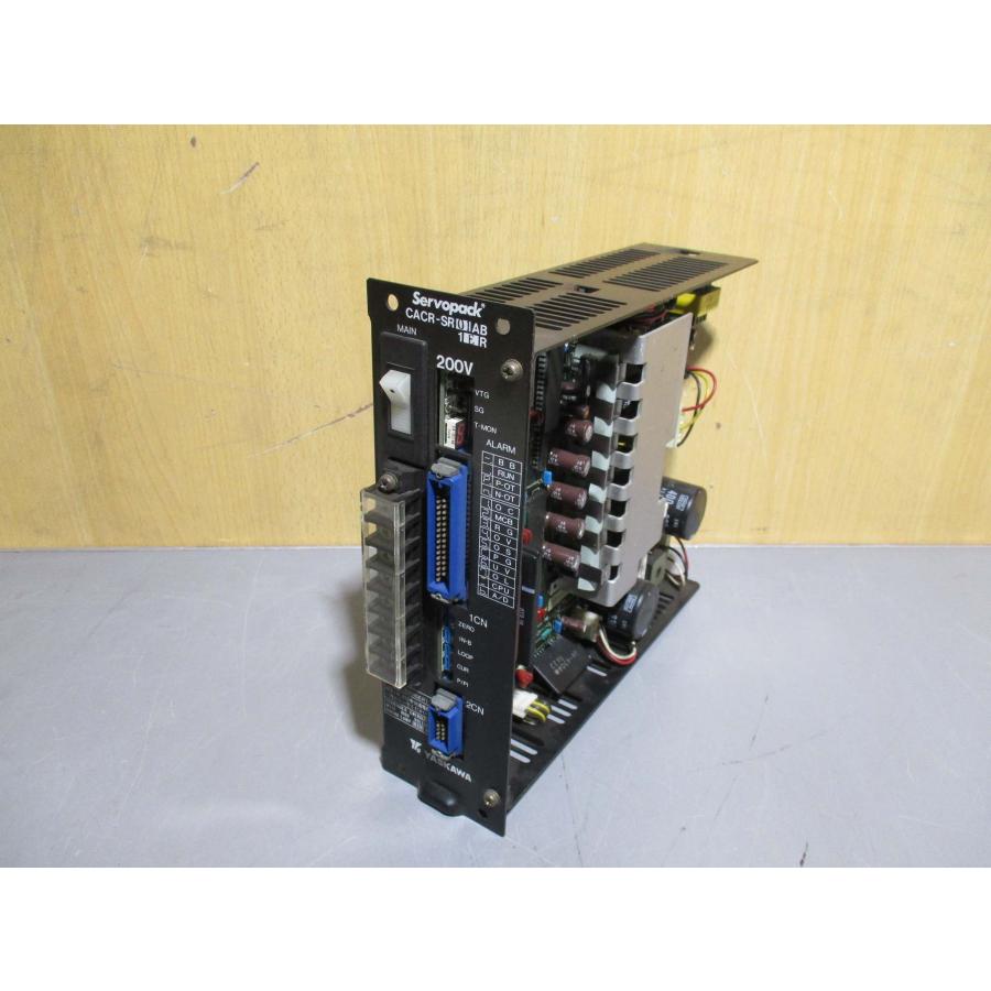 中古 YASKAWA SERVOPACK CACR-SR01AB サーボパック 200V(R50925DGC100