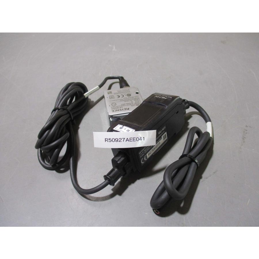 中古 KEYENCE IOLINK LRW500C ホワイトスポット光電センサ /MUN11 センサコントローラ