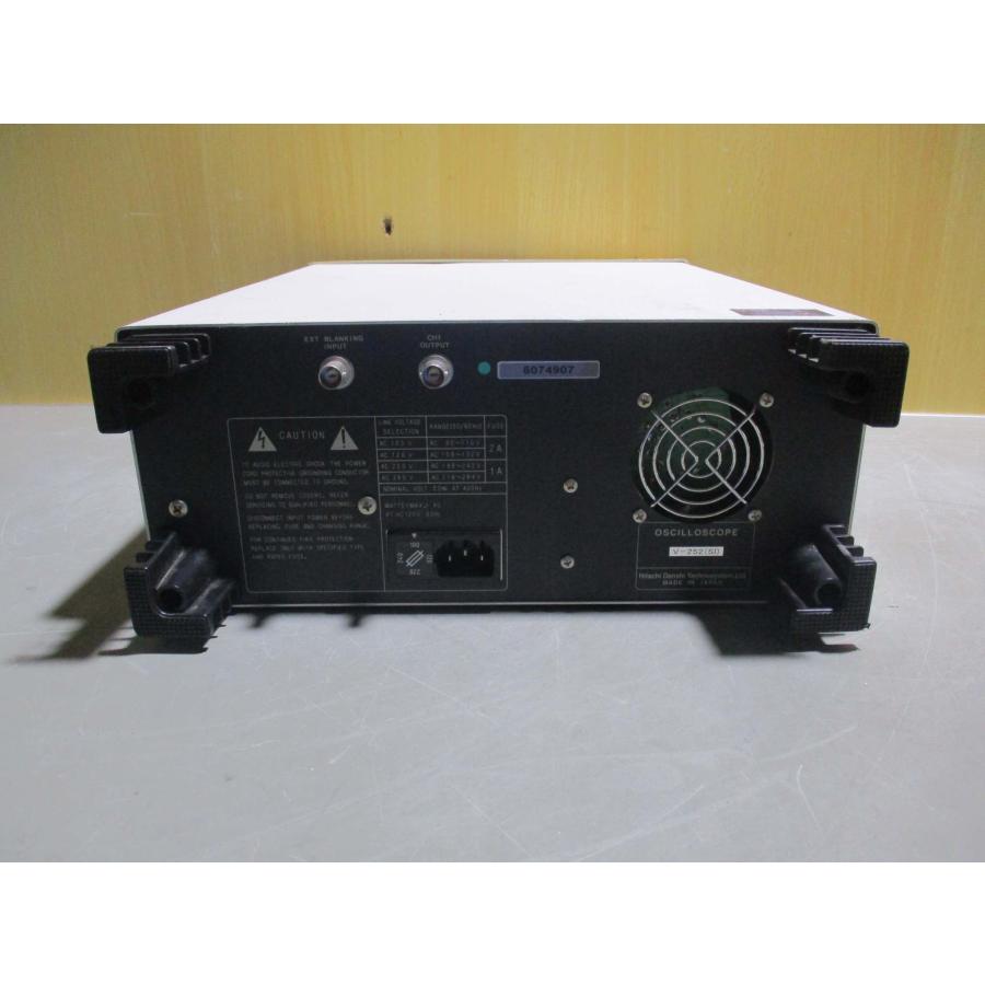 中古 日立電子 V-252SI 20MHz Oscilloscope <通電OK 中古 日立電子 V-252SI 20MHz Oscilloscope <通電OK
