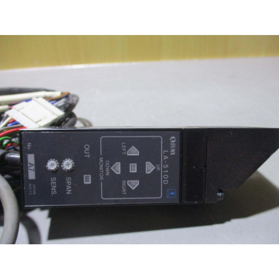 中古 SUNX LA-510D Laser Collimated Beam Sensor / LA-510P   LASER SENSOR (R50930AMD070)｜growdetradingltd｜02