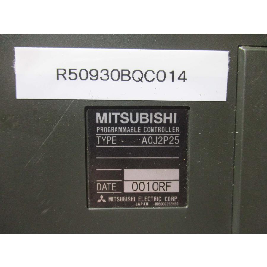 中古 MITSUBISHI A0J2P25 PROGRAMMABLE CONTROLLER (R50930BQC014)｜growdetradingltd｜02