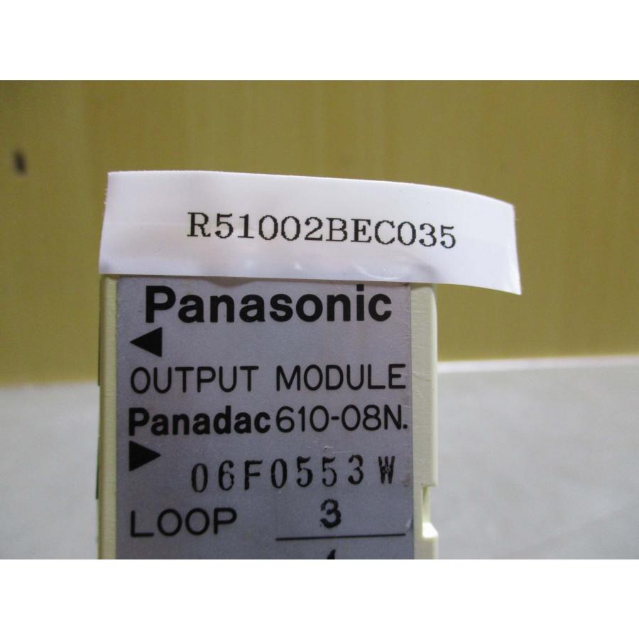 中古 PANASONIC OUTPUT MODULE PANADAC610-08N 4個(R51002BEC035 ...