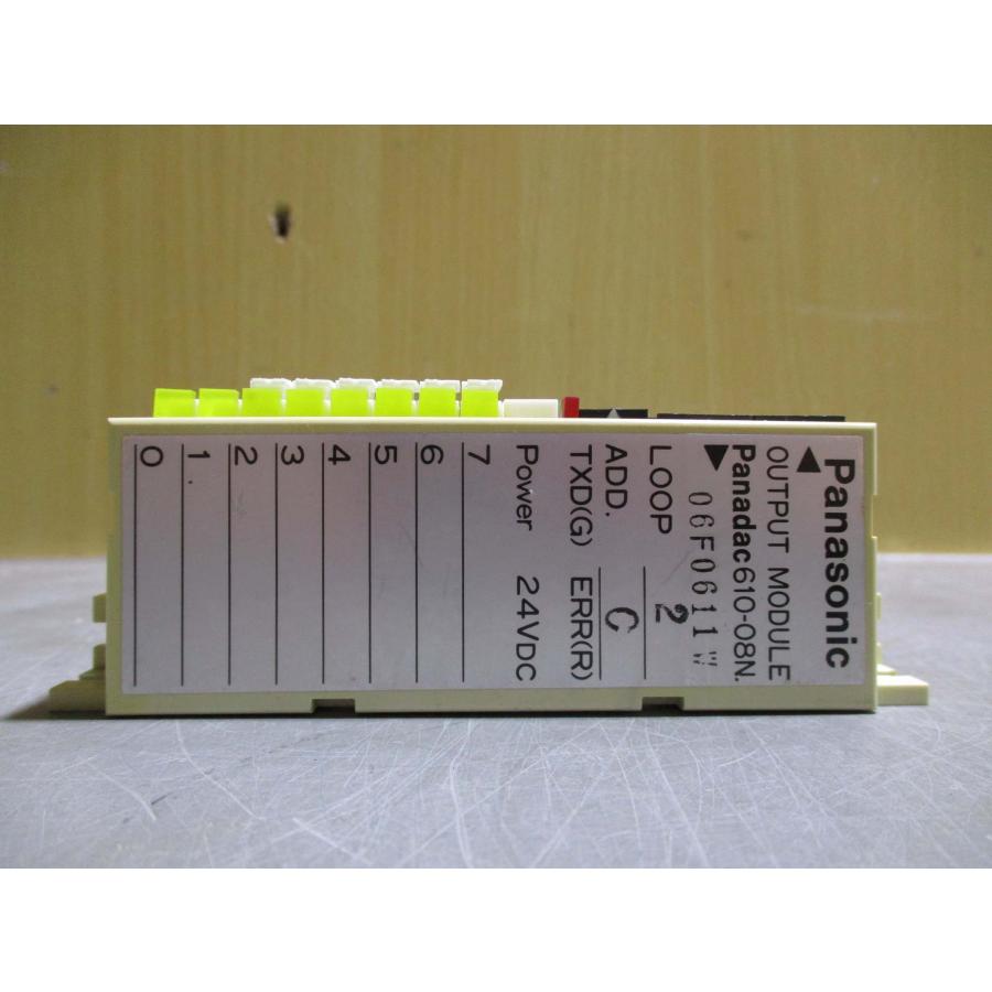 中古 PANASONIC OUTPUT MODULE PANADAC610-08N 4個(R51002BEC035 ...