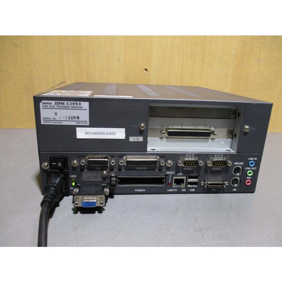 中古 OMRON THIN FILM THICKNESS MONITOR Z5FM-C300S /CONTEC IPC-BX/M630(PCI