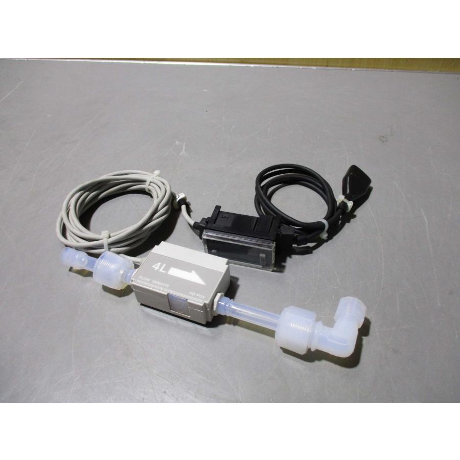 中古 KEYENCE FLOW SENSOR FD-F04/FD-V75A アンプ分離型 気体用 中古 KEYENCE FLOW SENSOR FD-F04/FD-V75A アンプ分離型 気体用