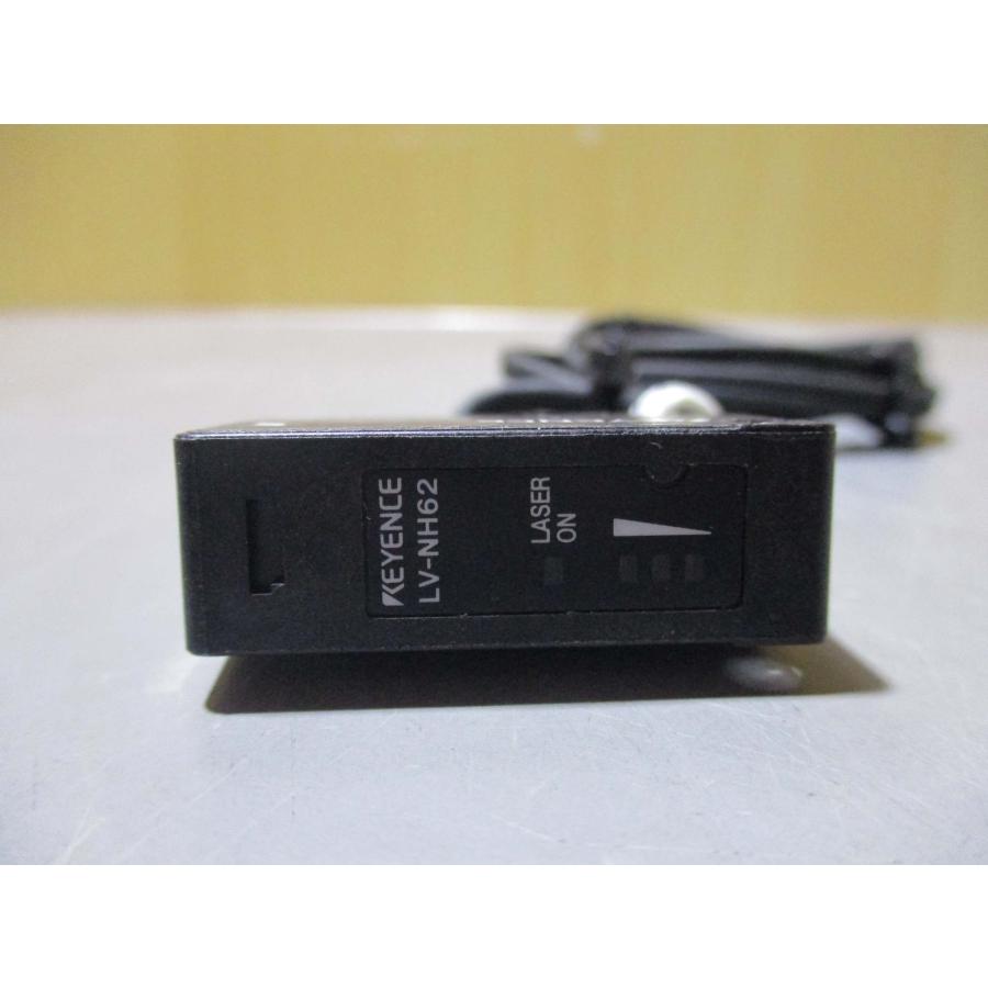 中古 KEYENCE LV-NH62 反射型 レーザセンサヘッド 2個 中古 KEYENCE LV-NH62 反射型 レーザセンサヘッド 2個