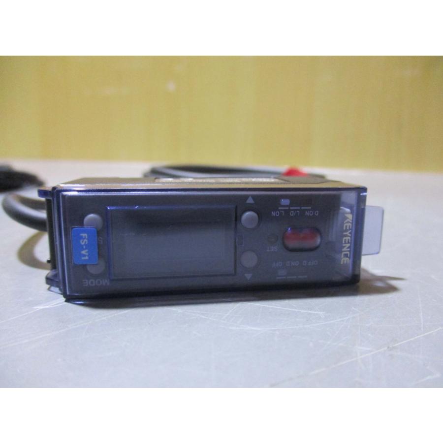 中古 KEYENCE FS-V1 ファイバーセンサーアンプ 3個 (R51003ATC008