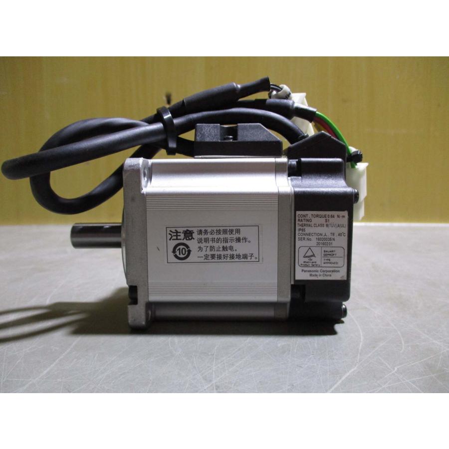 中古 PANASONIC AC SERVO MOTOR MSMD022G1A 0.2KW (R51003GBB059