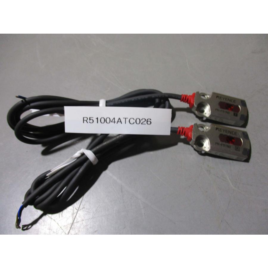 中古 KEYENCE PR-F51N3 T/ Rフラット透過型超小型アンプ内蔵光電 中古 KEYENCE PR-F51N3 T/ Rフラット透過型超小型アンプ内蔵光電