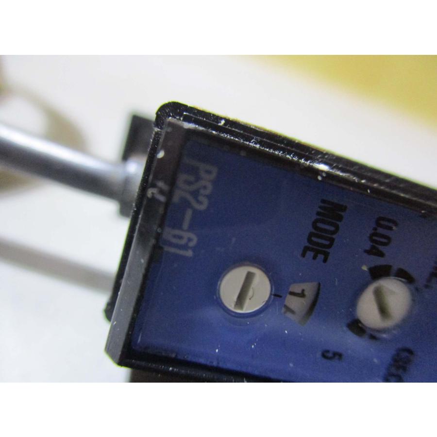 中古 KEYENCE キーエンス PS2-61 アンプ分離型光電センサ/PS-47