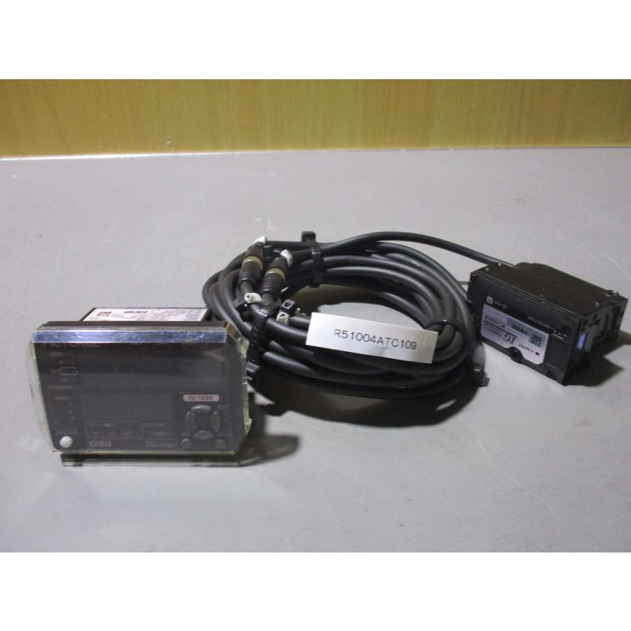 中古 Keyence IG-1550 多機能CCDレーザーマイクロメーター / LG-010 T
