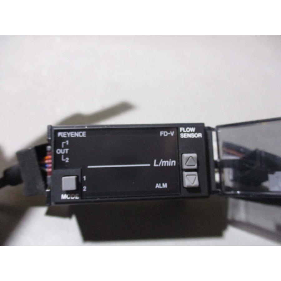 中古 KEYENCE 液体用流量センサ+アンプユニット+ケーブル FD 中古 KEYENCE 液体用流量センサ+アンプユニット+ケーブル FD