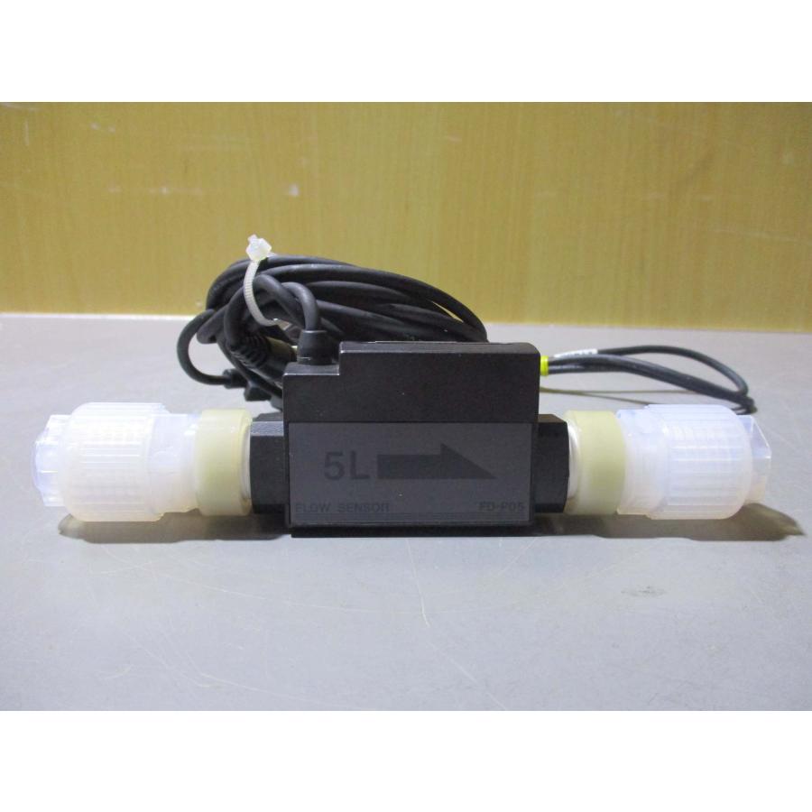 中古 KEYENCE 液体用流量センサ+アンプユニット+ケーブル FD 中古 KEYENCE 液体用流量センサ+アンプユニット+ケーブル FD